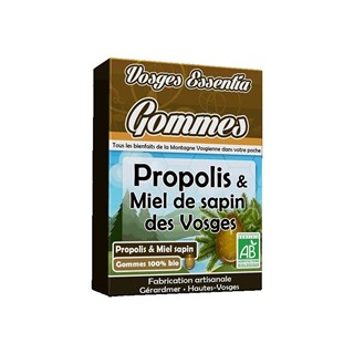 Pastilles des Vosges propolis et miel de sapin bio 45g - 3346